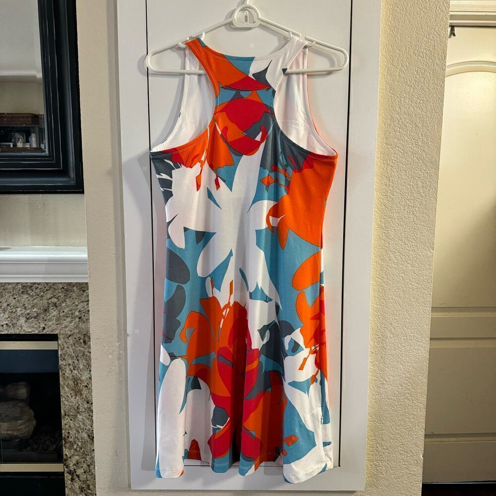Krimson Klover Floral Multicolor Sleeveless Dress Hidden Pocket Medium Hiking - Picture 3 of 9